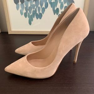 Steve Madden Daisie Pump Nude Suede